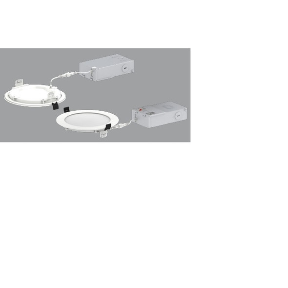 Keystone KT-WDLED14PS-6A-9CSF-VDIM Circa 6" Slim Wafer Power/Color Select Downlight