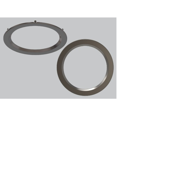 Keystone KT-WDLED-8B-BN-TRIM 8" Brushed Nickel Trim for 8" Recessed Wafer