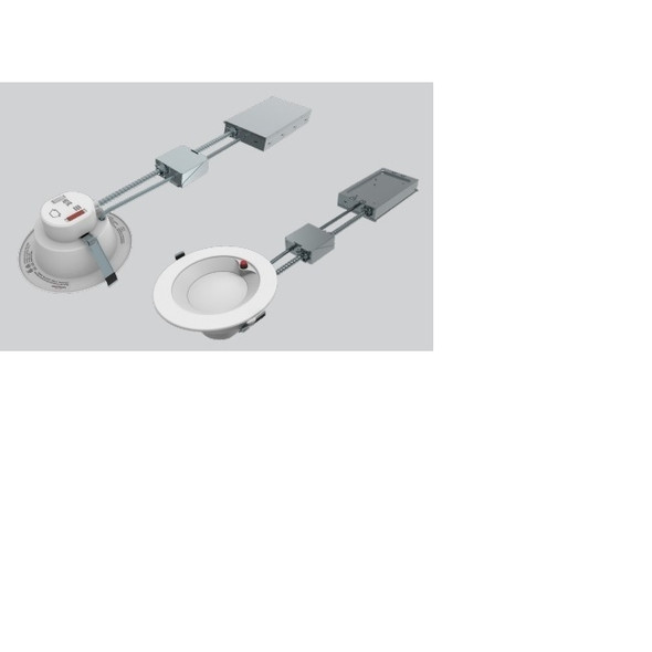 Keystone KT-RDLED20PS-8A-9CSE-VDIM-EM5 AdvantaEMRG 8" LED Downlight w/ Emergency Backup