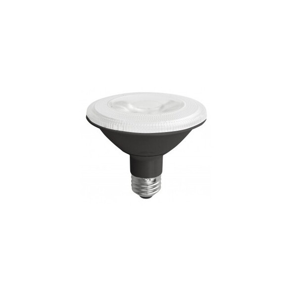 TCP LED12P30SD35KNFLB Dimmable 12W LED PAR30 3500K 25° Narrow Flood Short Neck Black