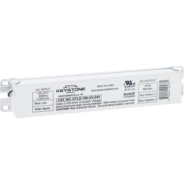 Keystone KTLD-4LT8-UV-8C-VDIM /G2 4-Lamp Dimming Driver External LED Tubes