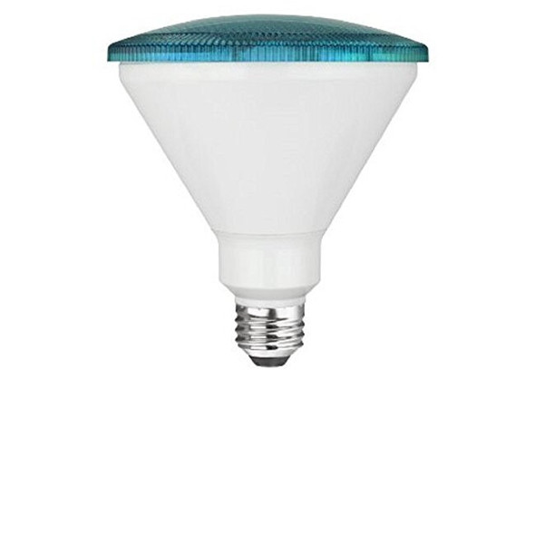 TCP RLP3814BL Blue LED Colored PAR38 Lamp 14W Non-Dimmable