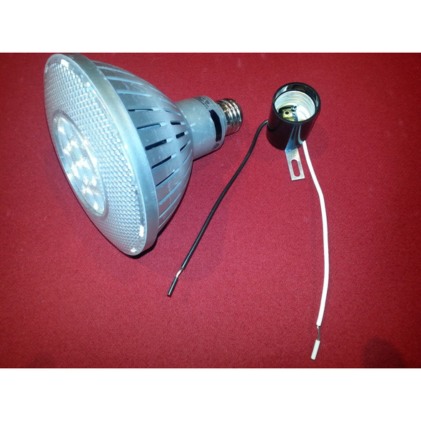 250W-500W T3 Halogen LED Replacement - T3 to E26 Base PAR38 28W LED CUSTOM RETROFIT