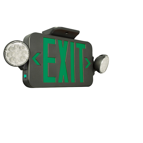 Compass CCG Green LED Combination Emergency Exit Light
