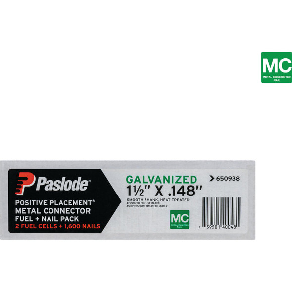 Paslode 1600# 1.5x.148 Mg Cnnail 650938