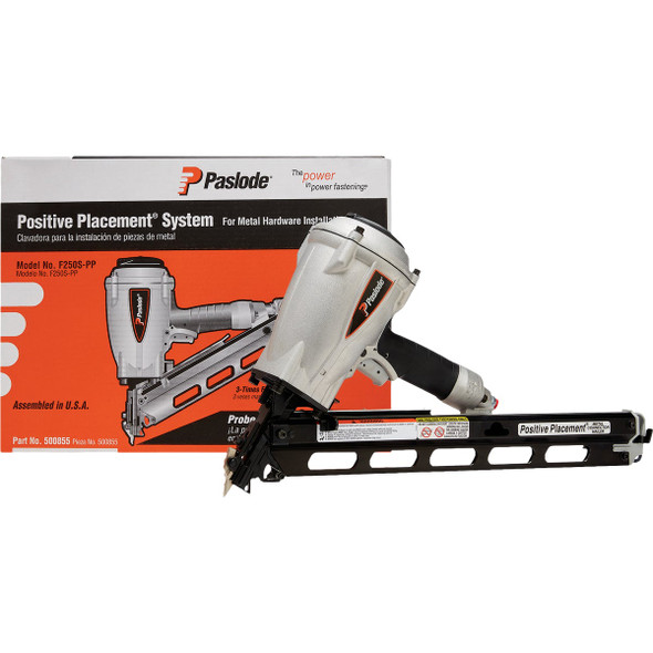 Paslode 2-1/2 In. Pneumatic Metal Connector Nailer (Tool Only) 500855