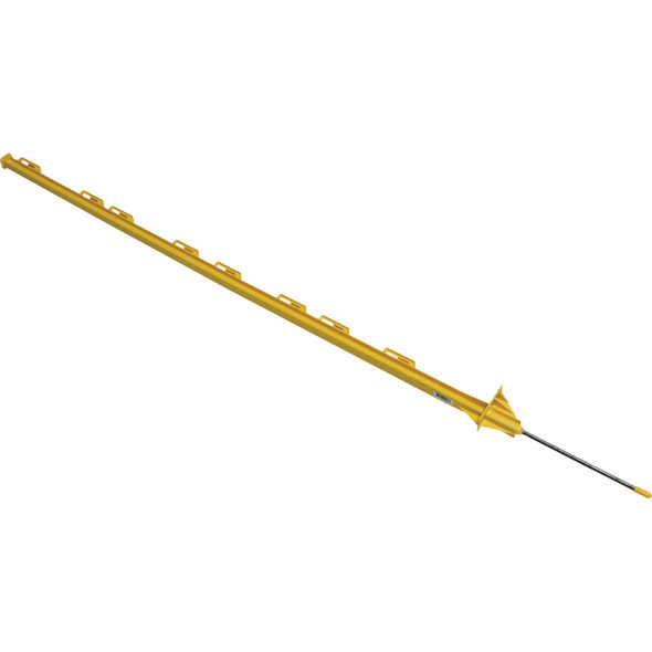 Dare 48 In. Yellow Step-in Poly Fence Post 2400 Y