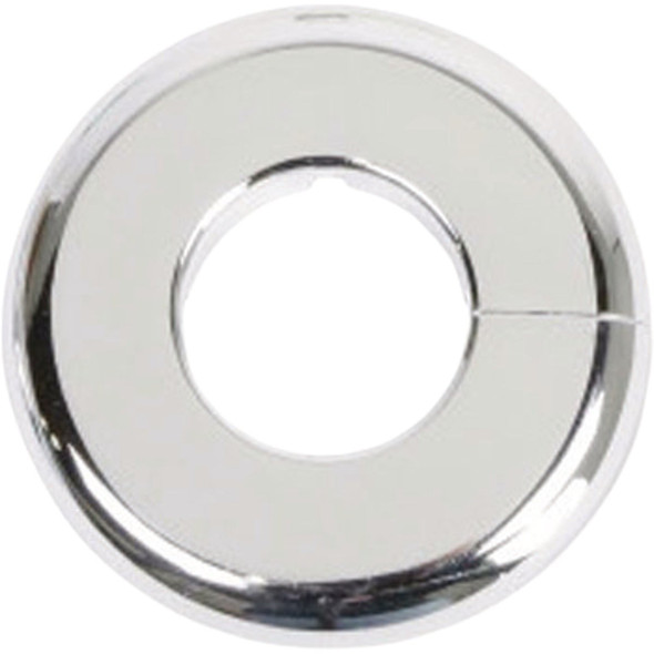 Plumb Pak Chrome Plated Plastic Floor & Ceiling Plate Flange for 1 In. Iron