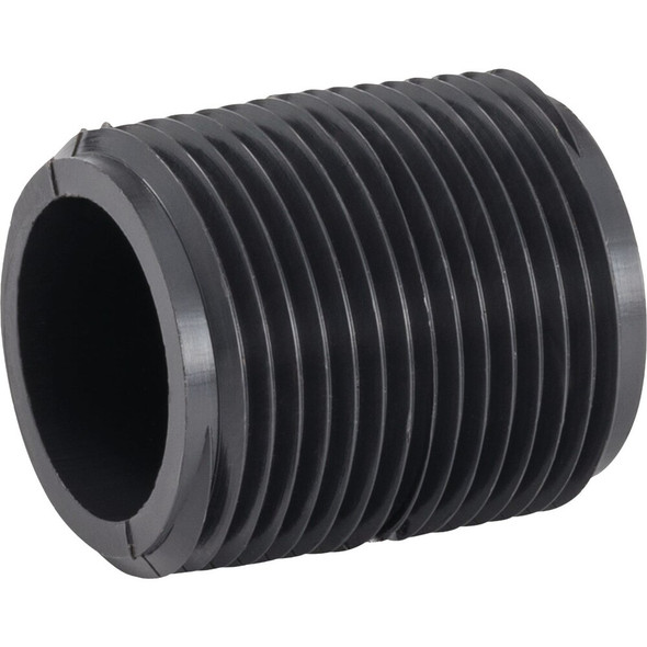B&K 1-2 In. MIP x Close Schedule 40 Polyethylene Nipple 423-001 434750