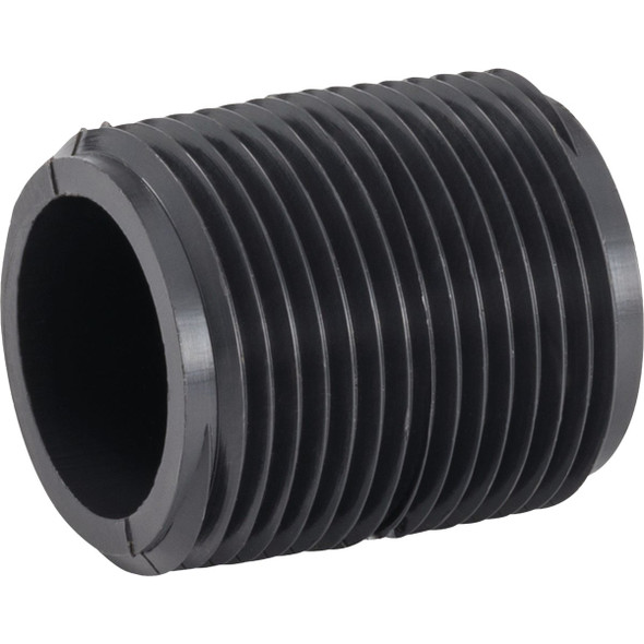 B&K 1-2 In. MIP x Close Schedule 40 Polyethylene Nipple 423-001 434750
