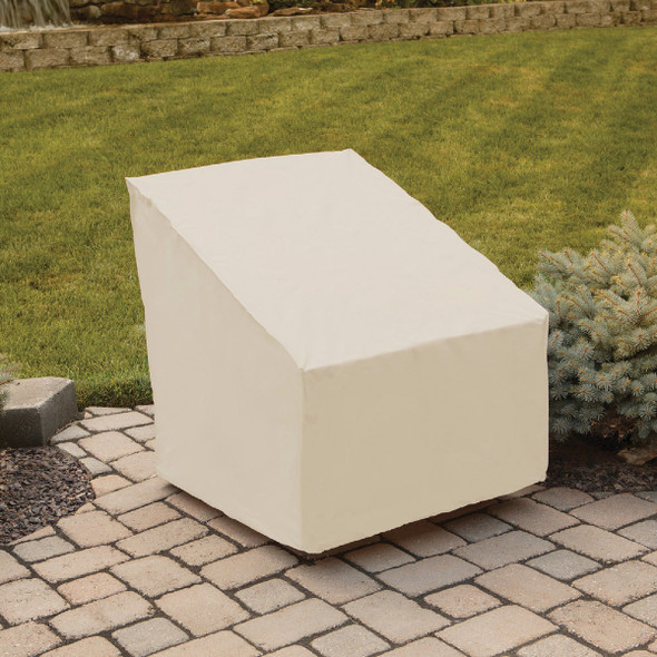 Backyard Basics Poly Patio Chair Cover 07834BBGD 831021