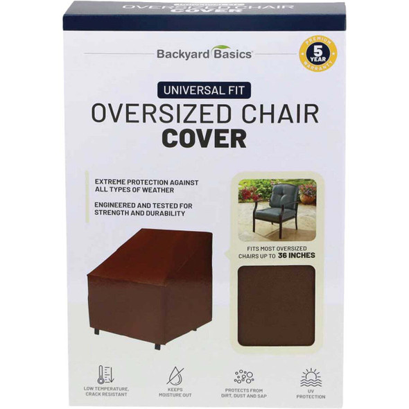 Backyard Basics Premium Oversized Chair Cover 07831BBGD