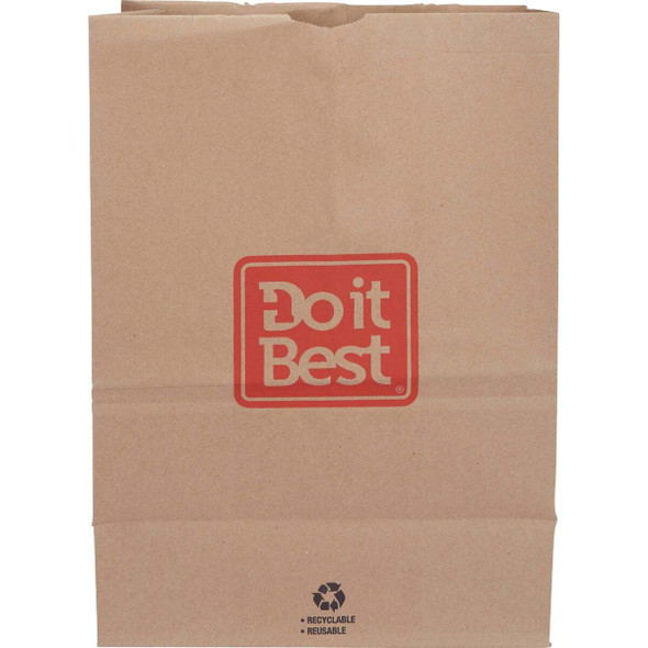 Do it Best 70 Lb. Capacity Paper Shopping Bag (400-Pack) 90074