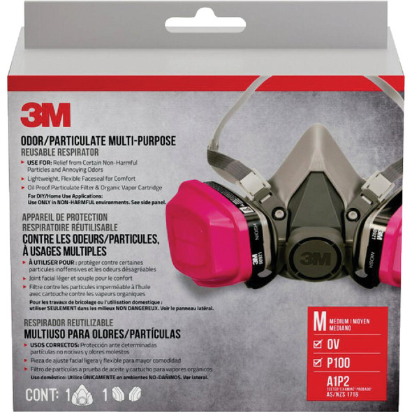 3M OV/P100 Performance Respirator for Household Use 65021H1-DC
