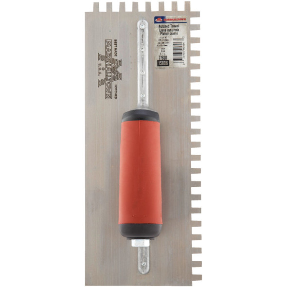 Marshalltown 1-4 In. x 3-8 In. Square Notched Trowel 15806 311068