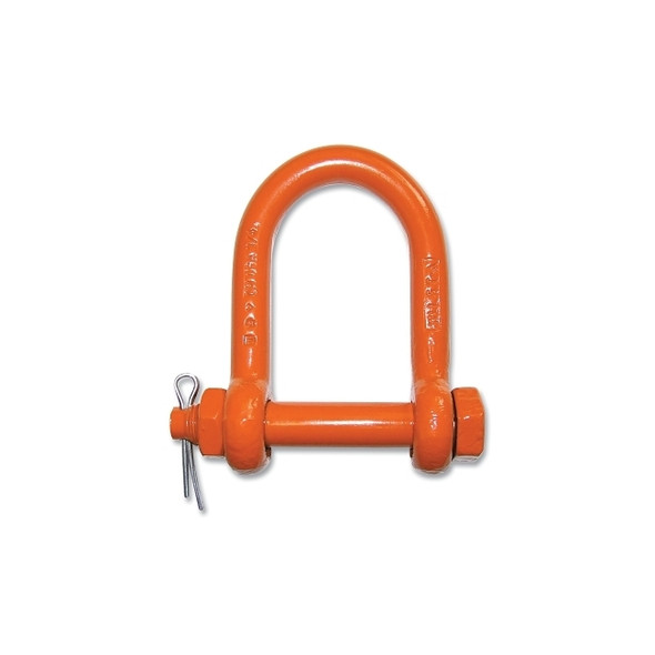 Screw Pin Long-Reach Shackle, 5/8 in Bail, 7000 lb cap Load