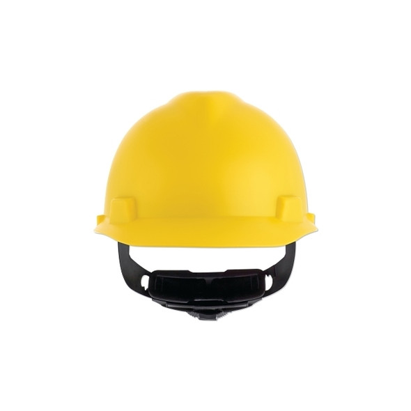 V-Gard® Cap-Style Hard Hat with Fas-Trac® III Suspension, Matte, Yellow