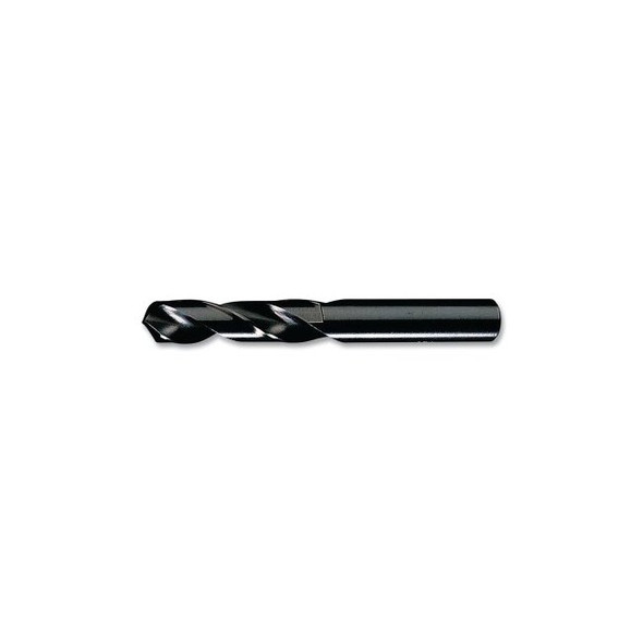 135° Heavy-Duty Screw Machine Drill, #11 Tip Size, 1.1875 in Flute Length, 2.25 in OAL, Steam Oxide Finish