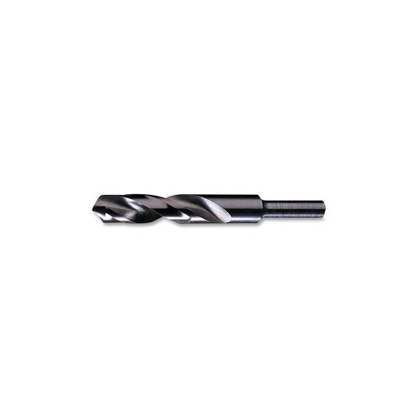 1/2 in Reduced Shank Silver & Deming Drill Bit, 25/32 in Cutting Diameter, 118° Point Angle, 6 in OAL