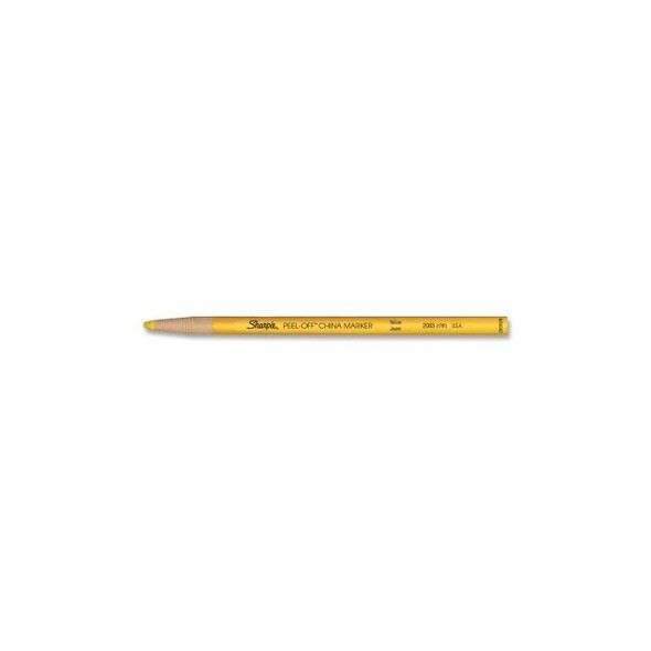 China Marker, Bullet Tip, Yellow