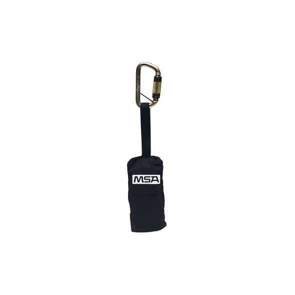 Suspension Trauma Safety Steps, w/Carabiner, 6 ft, Black
