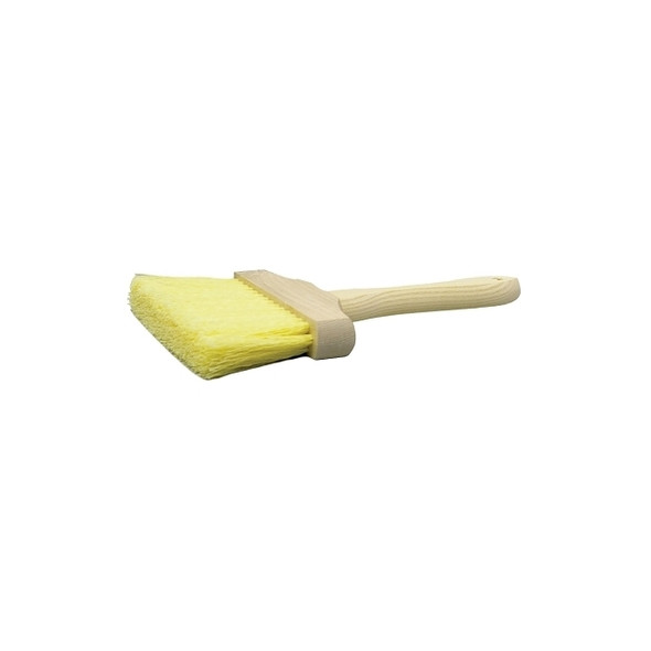 6" Masonry Brush, 3-1/4" Trim, Solvent Resistant Polypr