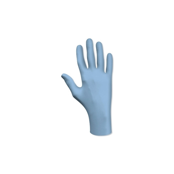 Powder Free Biodegradable Nitrile Disposable Gloves, 2.5 mil thick, XX-Large, Blue