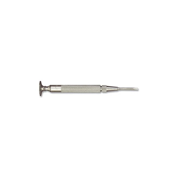 Jewelers' Screwdriver, 3-3/4 in Long, 0.080 in Tip