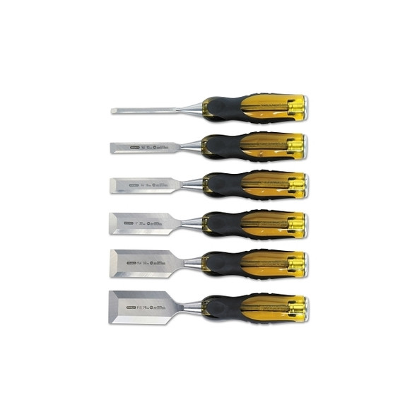 FatMax Short Blade Chisel Sets, 6 Piece, 9 in Long