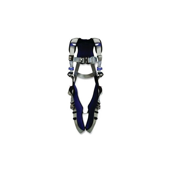ExoFit™ X200 Comfort Vest Climbing Safety Harness, Back/Front D-Rings, Large, Dual Lock Quick Connect