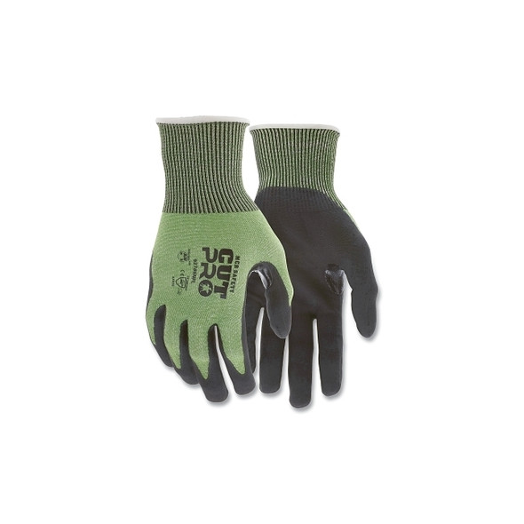 Cut Pro® HyperMax® Cut Resistant Gloves, X-Large, Black/Green