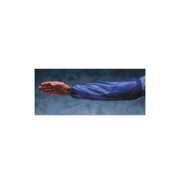 Arm Protection Sleeves, Elastic on Both Ends, One Size Fits Most, Blue/Clear