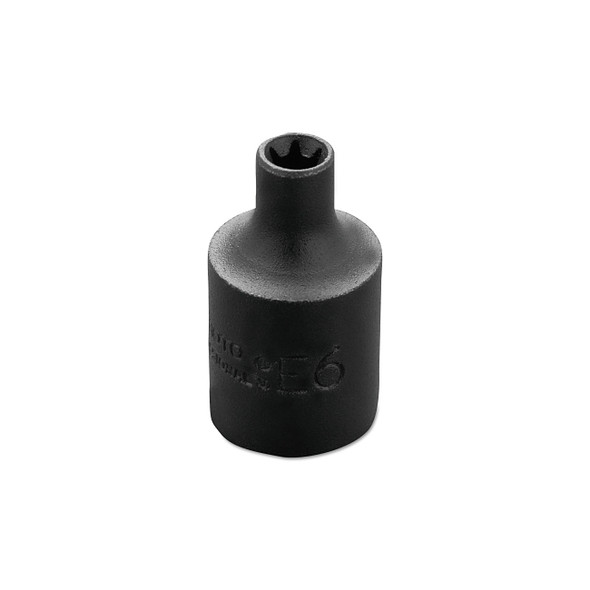 Torx Impact Sockets, 3/8 in Drive, E6 Tip