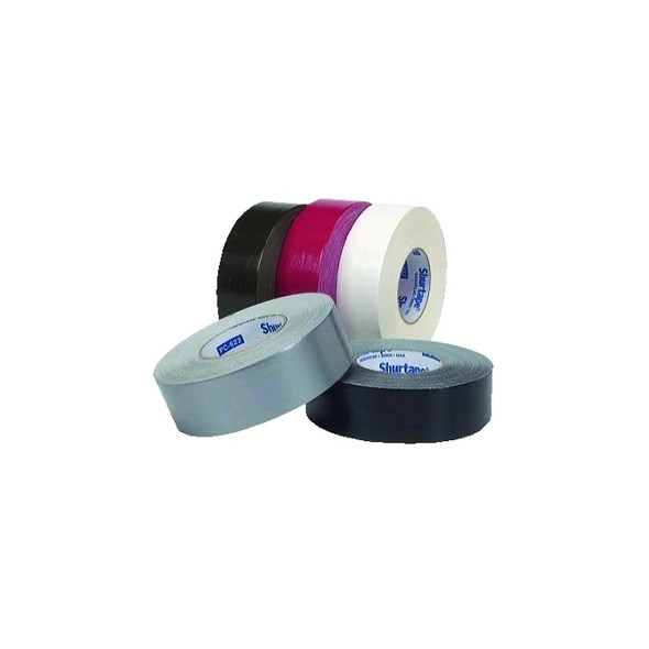 Premium Grade Stucco Duct Tape, 72 mm W x 55 m L x 0.32 mm Thick, Silver