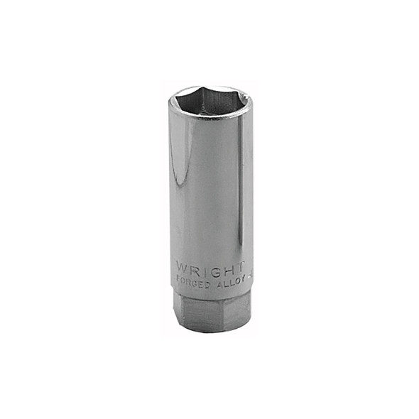 3/8" Dr. Spark Plug Sockets, 3/8 in Drive, 13/16 in, 6 Points