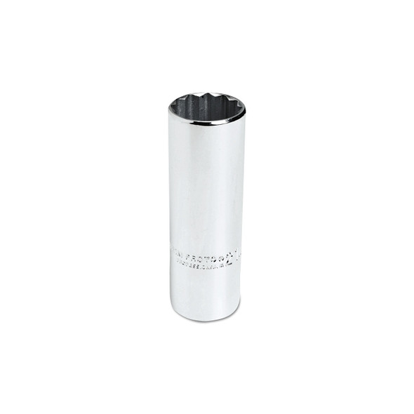 Torqueplus Metric Deep Sockets 1/2 in, 1/2 in Drive, 23 mm, 12 Points