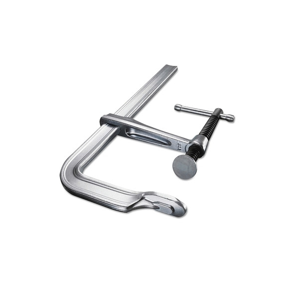 Shop Floor Bar Clamps, 24 in, 4 3/4 in Throat, 1,320 lbs Capacity