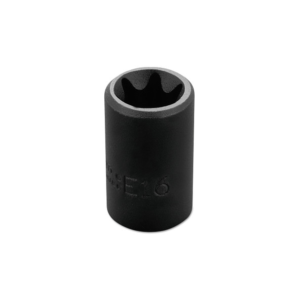 Torx Impact Sockets, 3/8 in Drive, E16 Tip