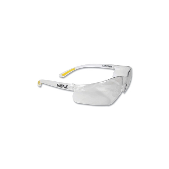 Contractor Pro™ Safety Glasses, Clear Lens, Polycarbonate, Anti-Fog, Clear Frame