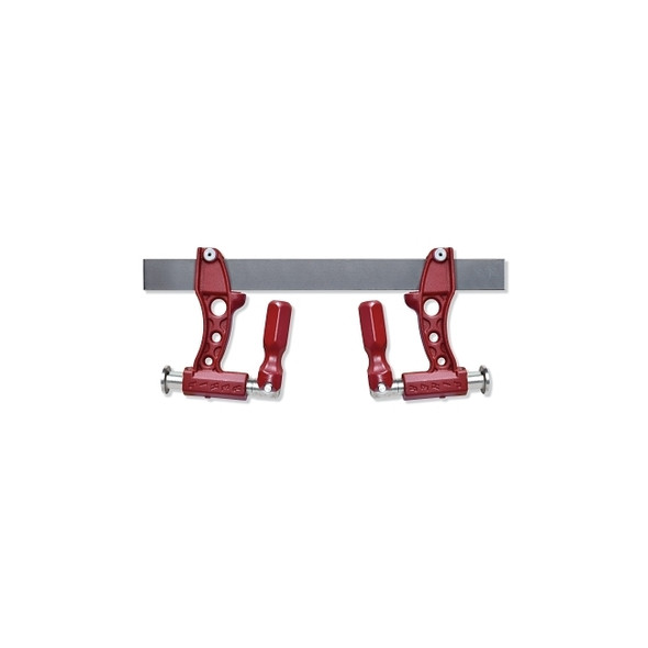 Reversible Jaws Maxi-F Bar Clamp, 60 cm Opening, 12 cm Throat Depth, 24 in Capacity