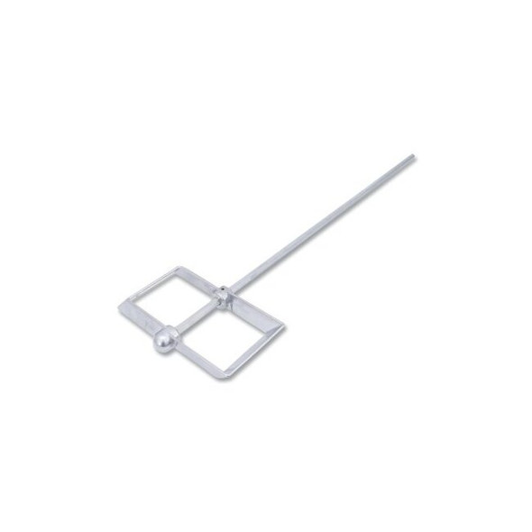 Die-Cast Mixer, 8-1/2 in x 4-1/2 in Blade, 30 in L, for Paint/Mud/Concrete Pack of 6