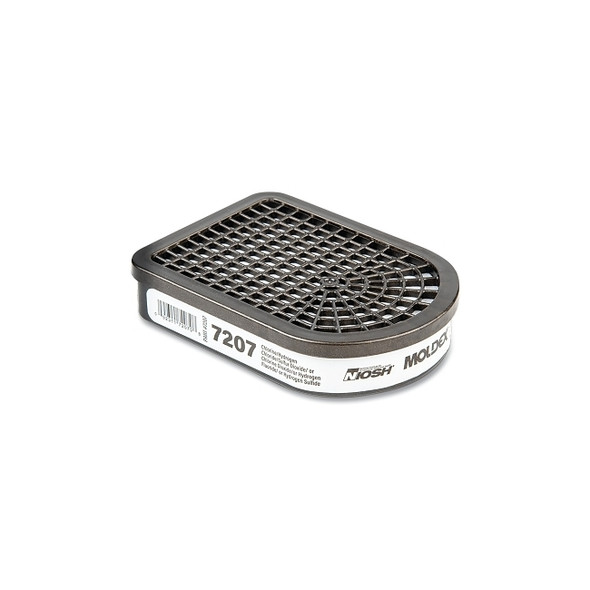 7000/7800/9000 Series Semi-Rectangular Gas/Vapor Cartridge, Acid Gases, for Respirator
