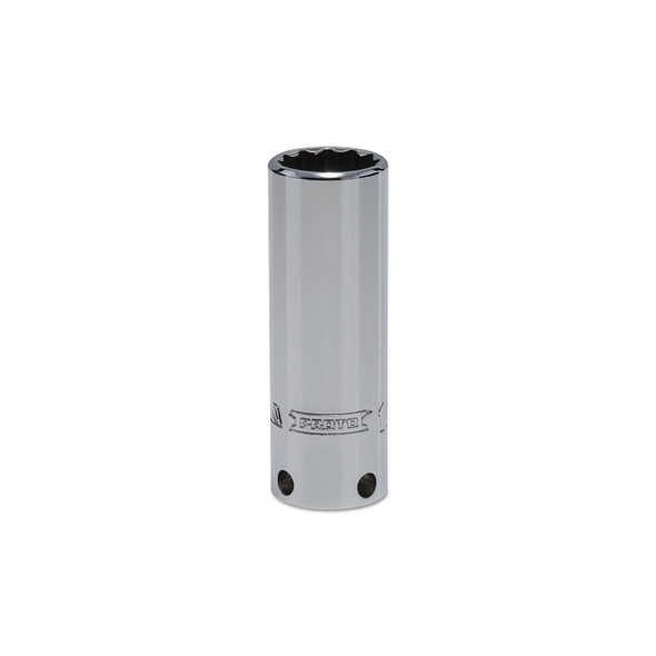 Tether-Ready Drive Deep Sockets, 3/8 in Drive, 11/16 in, 2 3/4 in L, 12 Points