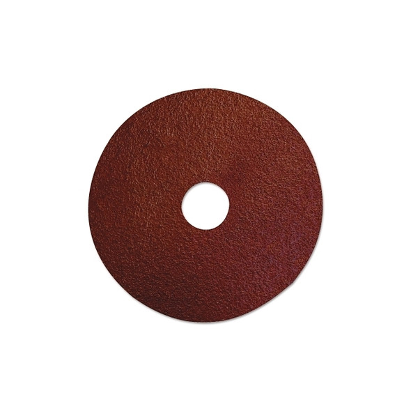 Tiger Aluminum Resin Fiber Discs, 4 1/2 in, 7/8" Arbor, 80 Grit, Aluminum Oxide