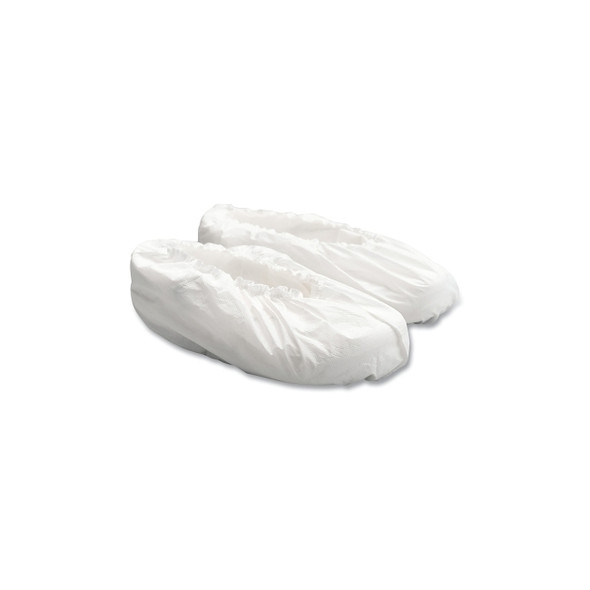 Unitrax Pro™ Shoe Cover, Small, Poly-Film Laminated, White