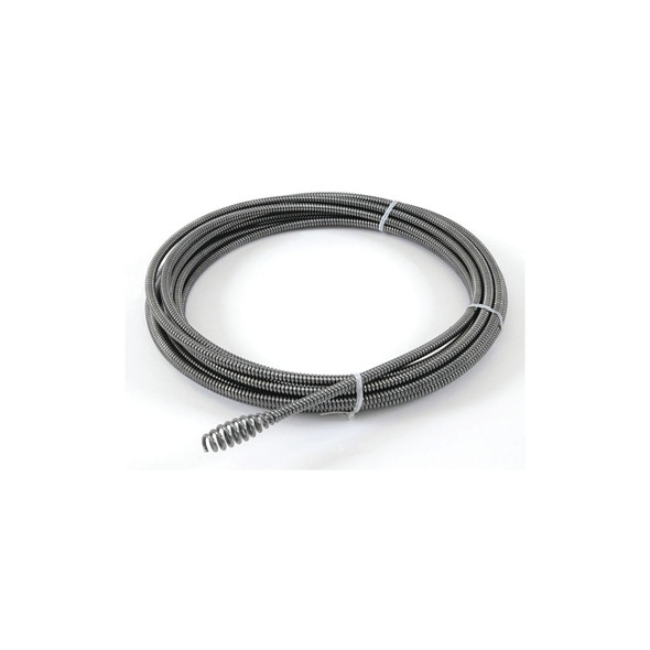 Sink/Sectional Drain Cleaner Cable, 5/16 in x 25 ft, with Bulb Auger, C-1