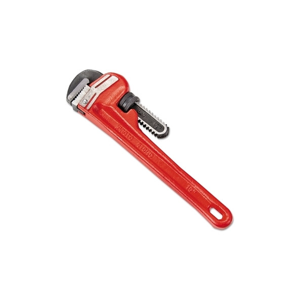 Heavy-Duty Pipe Wrenches, 1-1/2 in Opening, 10 in OAL