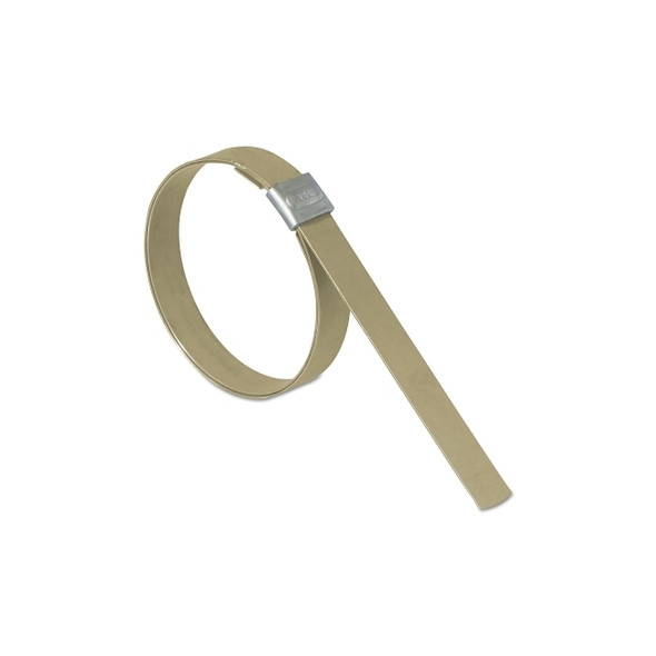Junior® Smooth ID Clamp, 5 in dia, 3/4 in W, Galvanized Carbon Steel