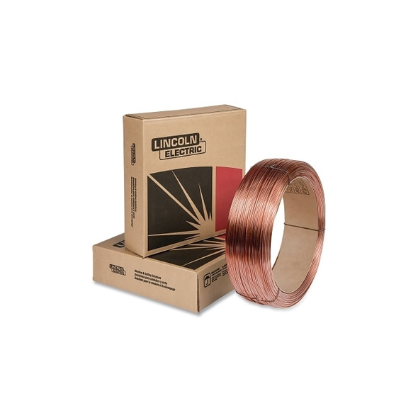 Lincolnweld® LA-75 Welding Electrode, 5/32 in dia, 60 lb Coil, Low Alloy Solid
