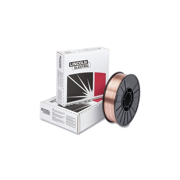 SuperArc® L-56® MIG Wire, 0.035 in dia, 12.5 lb Plastic Spool, Copper Coated Mild Steel